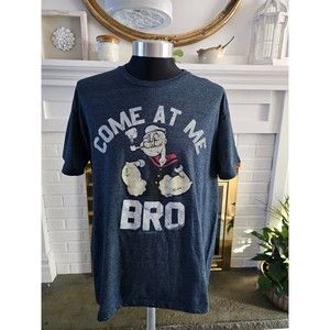 Popeye "Come At Me Bro" Savvy Graphic T-Shirt 2013 Size XL
